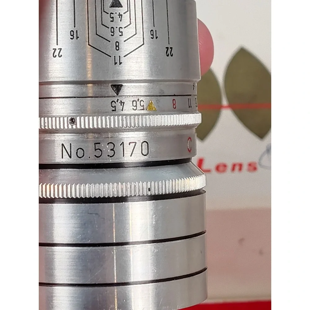 Argus Tele-Sandmar 100mm f/4.5 Lens Enna Werk Germany C3 C33 Box Viewfinder